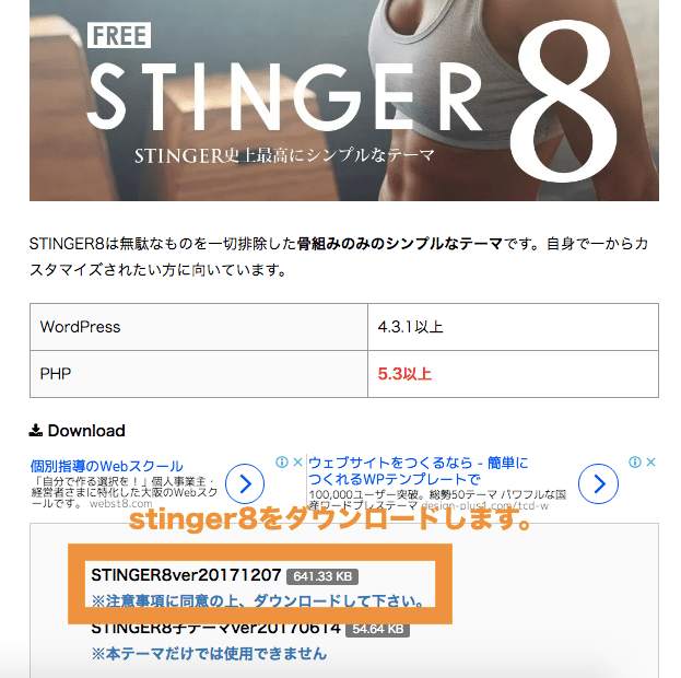 stinger8のダウンロード