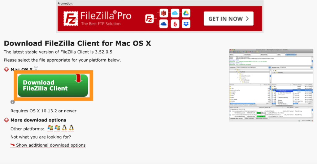 filezilla mac free