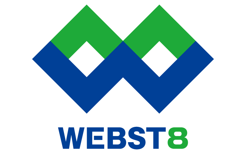 株式会社WEBST8　コーポレートロゴ