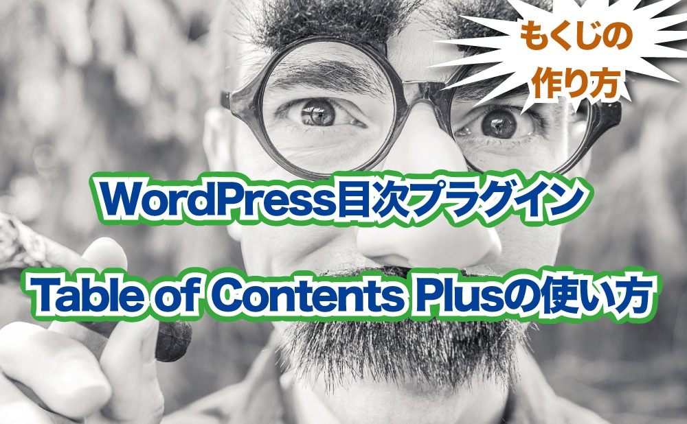 目次作成 Wordpress目次プラグインtable Of Contents Plusの使い方 Webst8のブログ