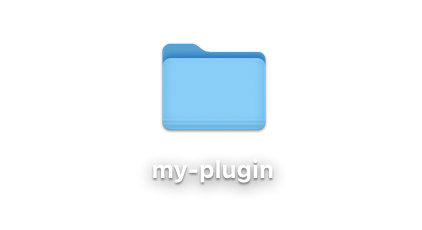 「my-plugin」を作成する